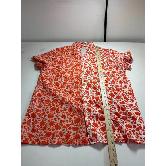 NWT Boden Revere Linen Cotton Shirt Floral Print Vacation Large - Picture 6 of 6